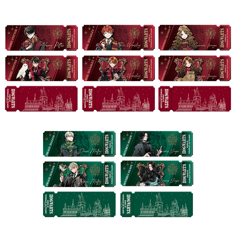 正版哈利波特光栅书签马尔福赫敏斯内普魔法学院文创周边批发自制详情图5