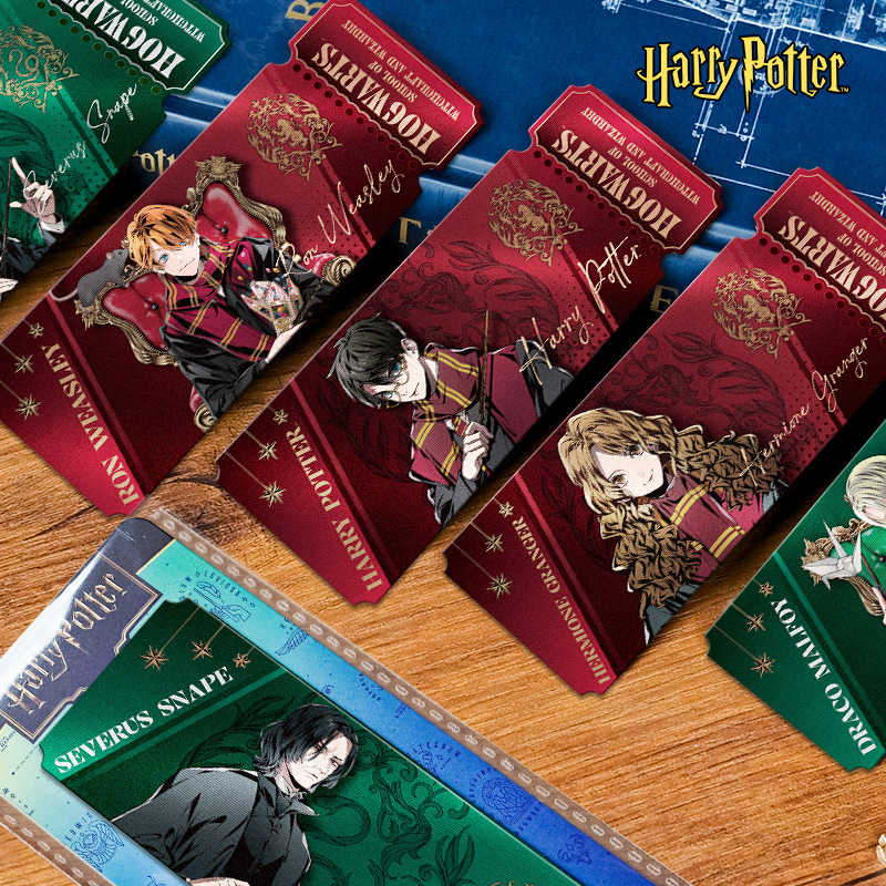 正版哈利波特光栅书签马尔福赫敏斯内普魔法学院文创周边批发自制详情图4